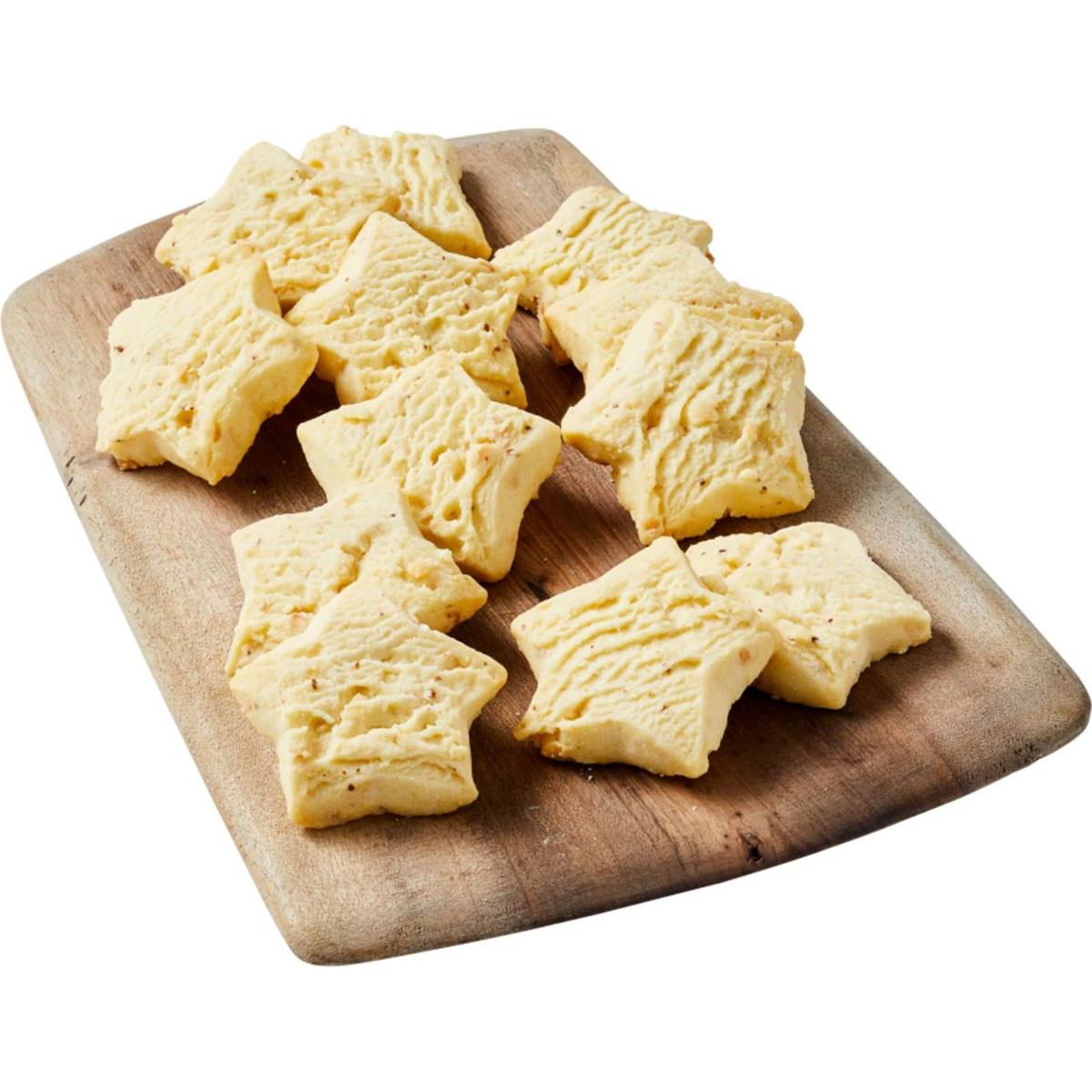 Woolworths Lemon & Macadamia Stars Shortbread