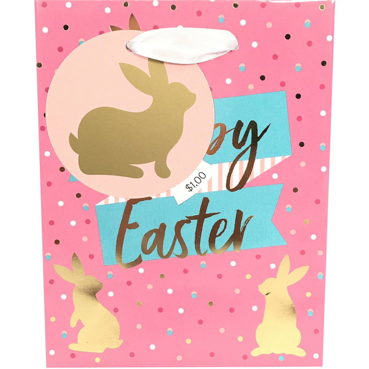 Easter Gift Bag Small Happy Easter Each | Woolworths
