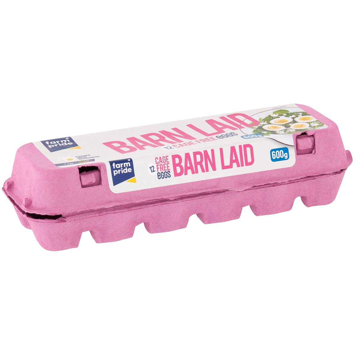 Farm Pride 12 Barn Laid Eggs 600g Woolworths