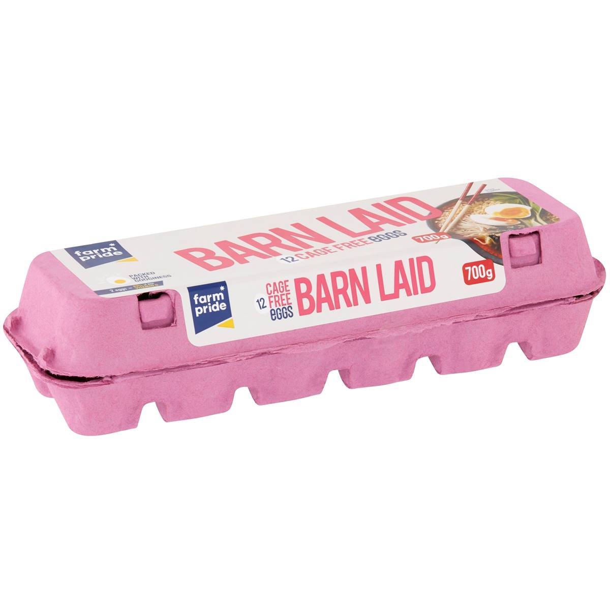 Farm Pride 12 Barn Laid Eggs 700g Woolworths