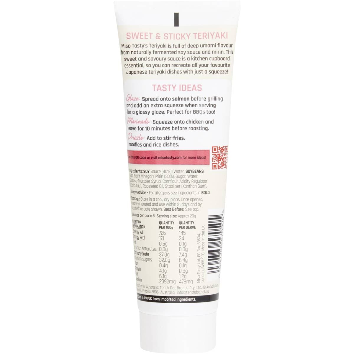 Miso Tasty Teriyaki Sauce 100g Woolworths