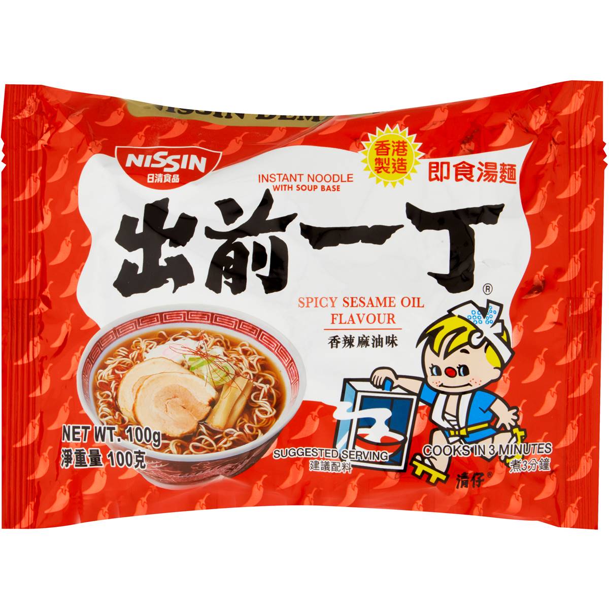 Nissin Instant Noodles Spicy 100g Woolworths