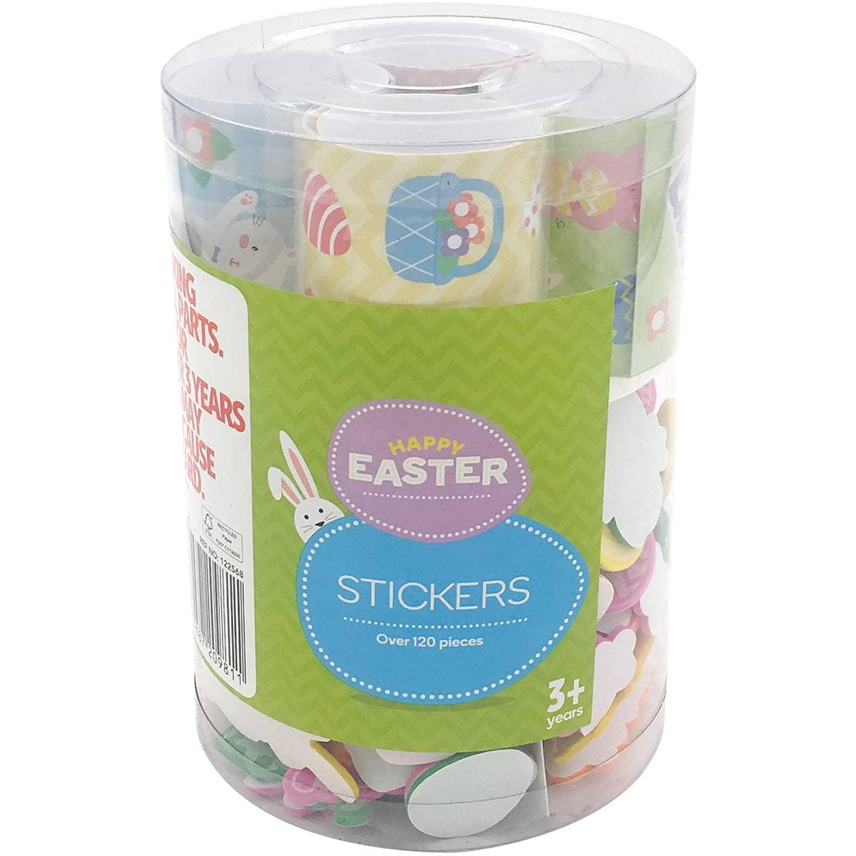 Easter Sticker Tub Each Woolworths