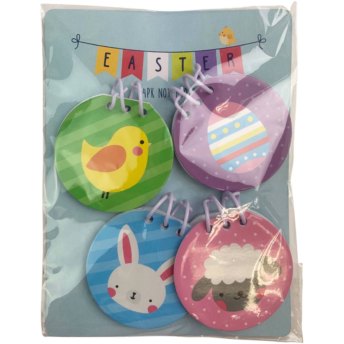 Easter Novelty Notepad 4 Pack Woolworths