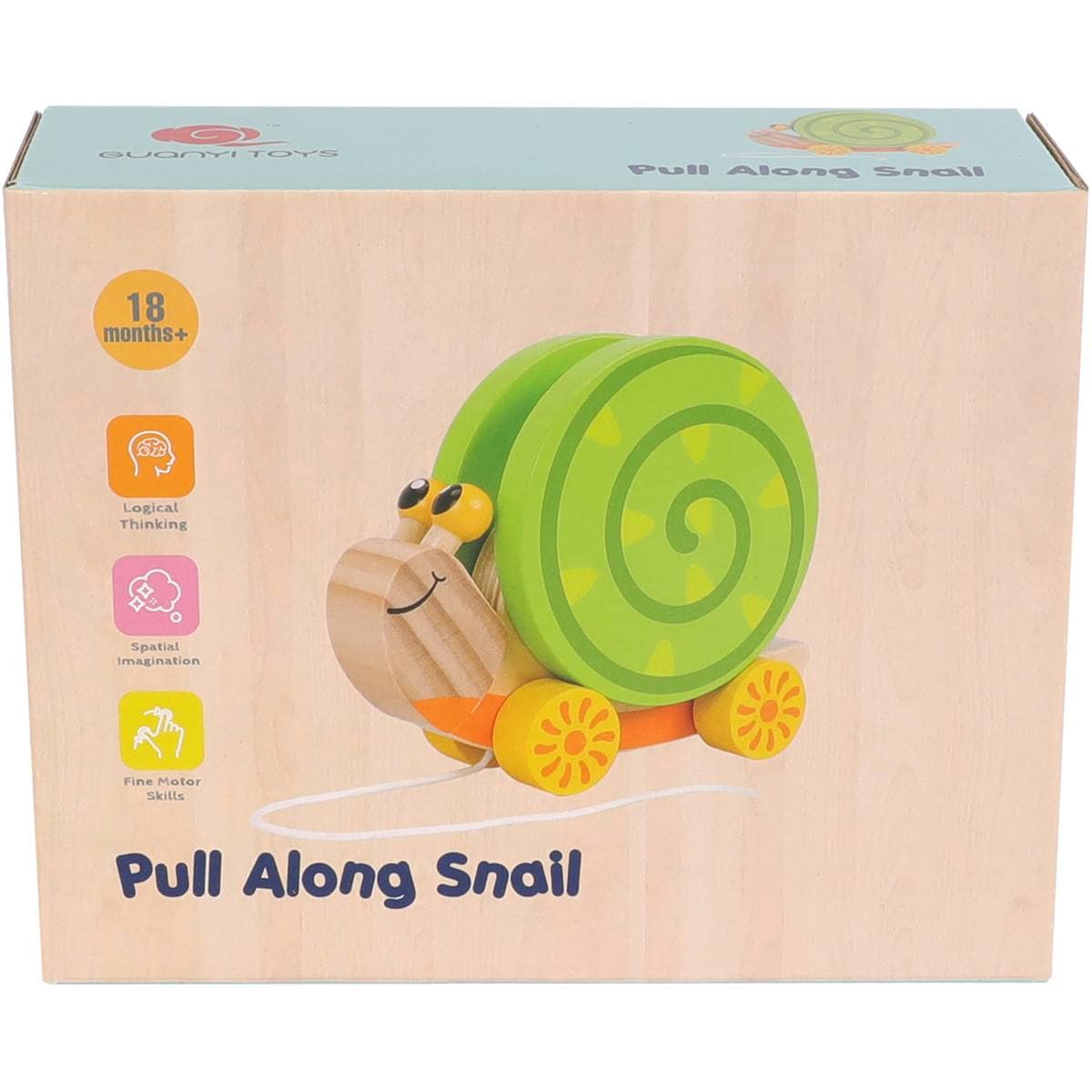 Pull Along Snail Each Woolworths