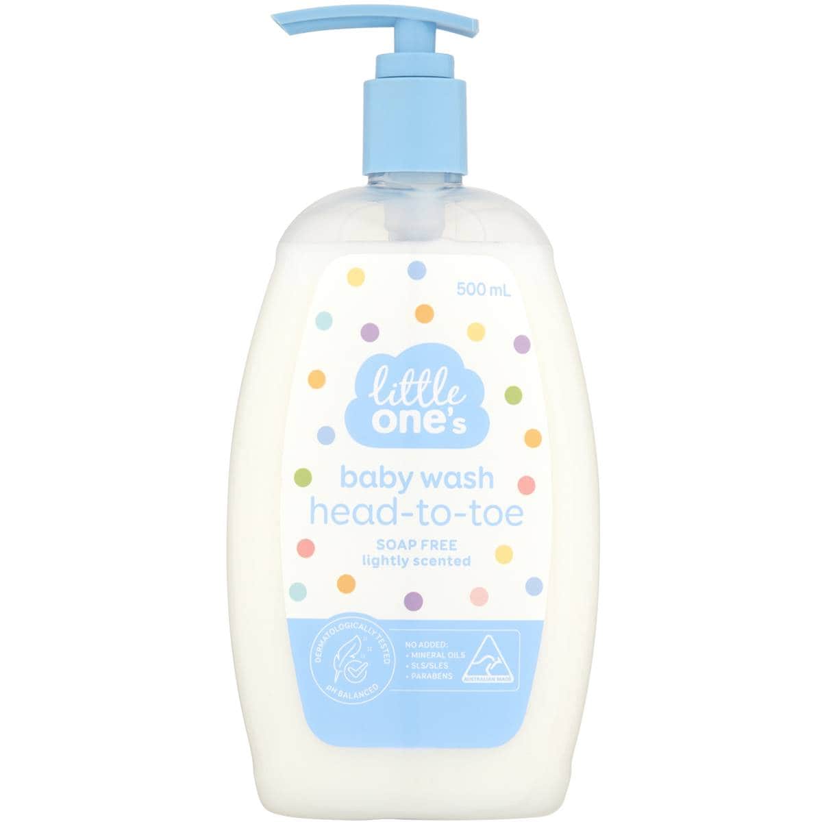 Little One's Baby Wash Head To Toe 500ml Woolworths