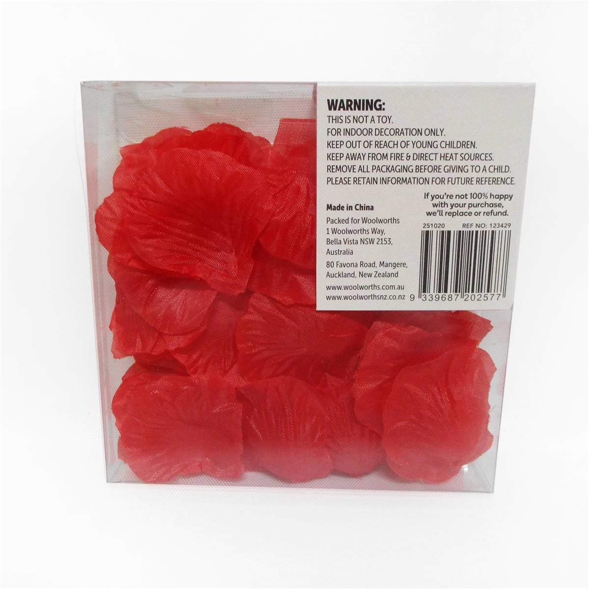 Valentine's Day Rose Petals 60 Pack Woolworths