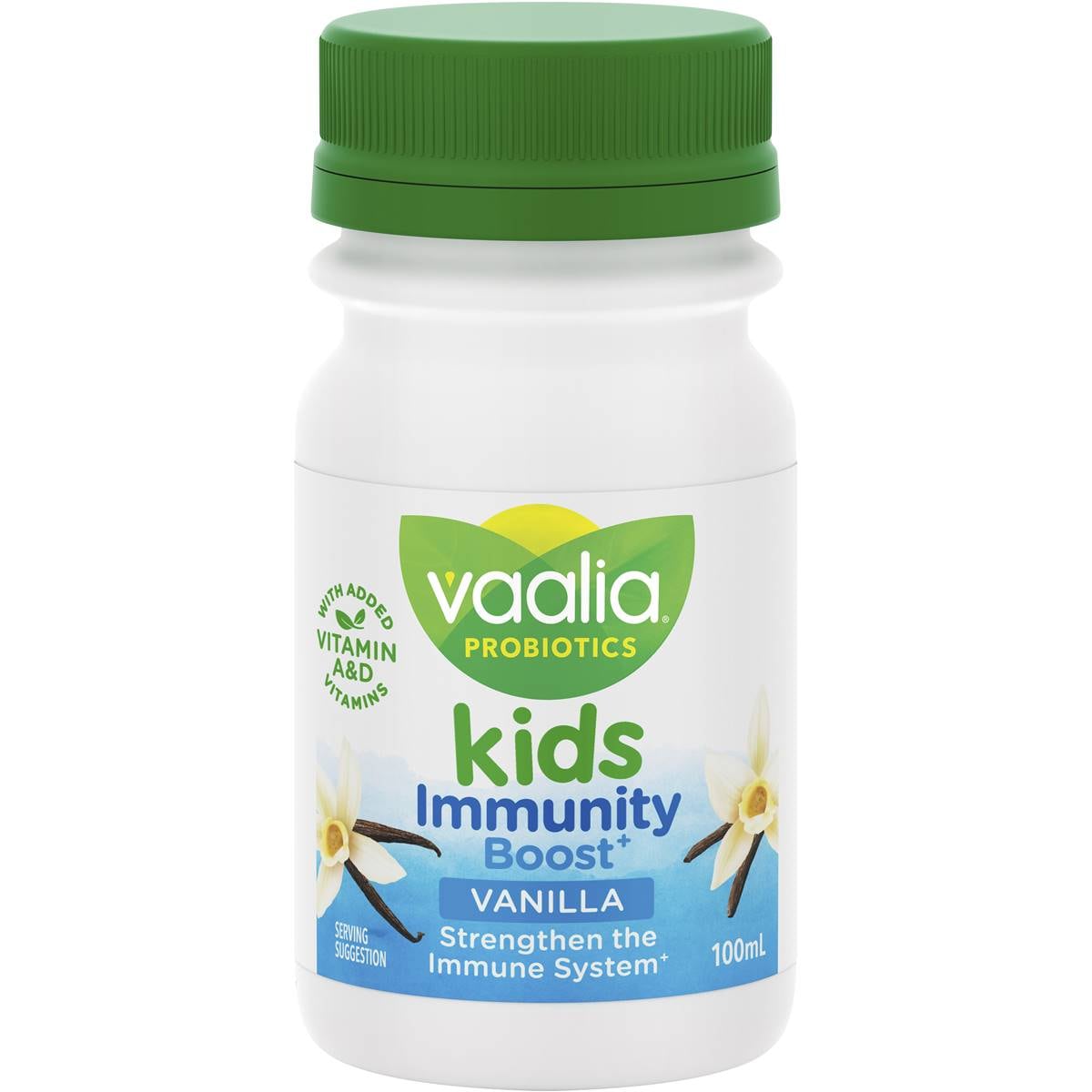 Vaalia Kids Probiotic Yoghurt Immunity Boost Vanilla 100ml Woolworths