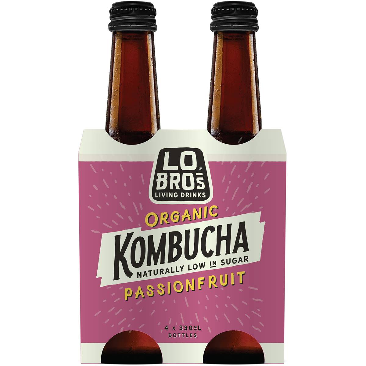 Lo Bros Kobucha Cola Sparkling Refreshing Drink With Natural