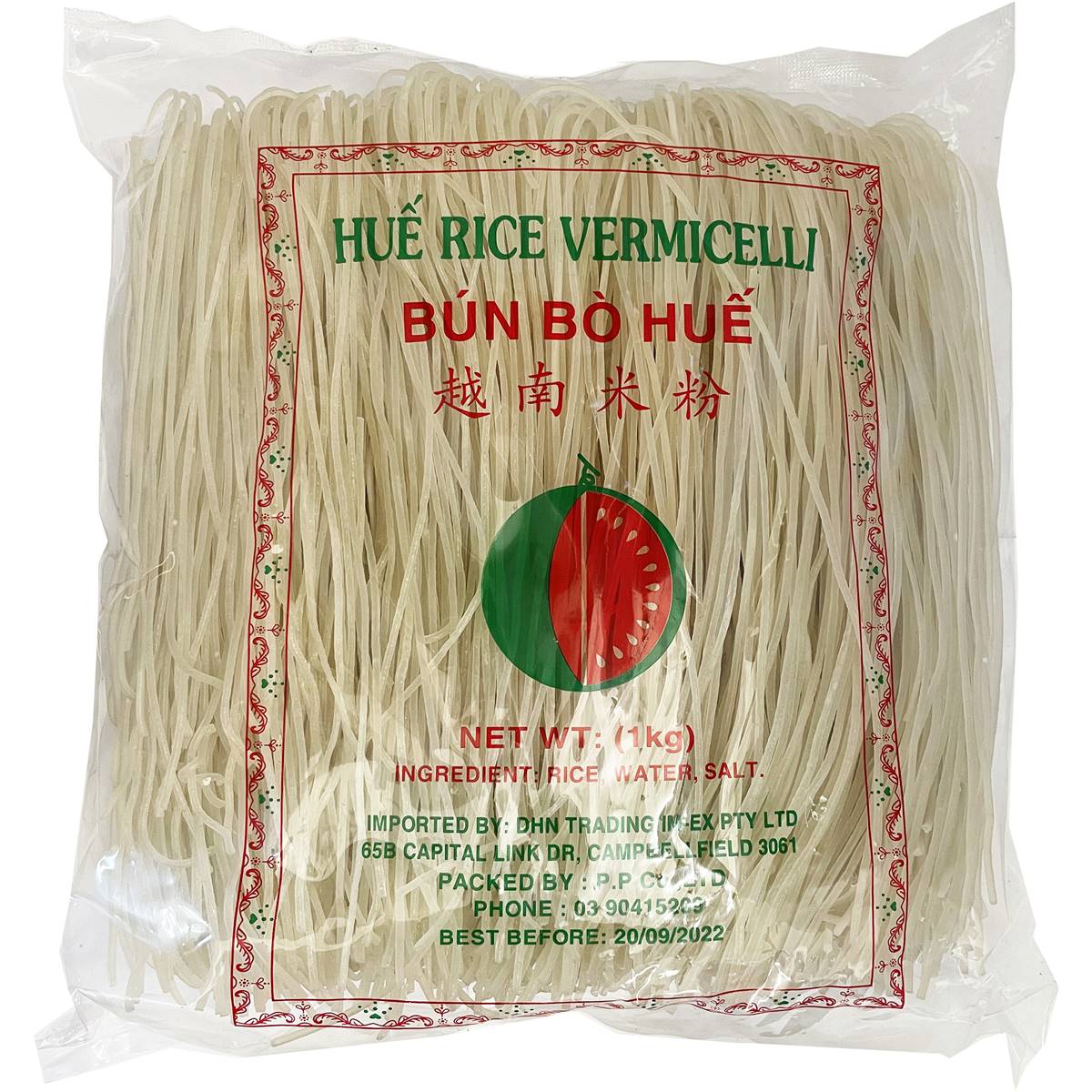 Watermelon Brand Hue Rice Vermicelli 1kg Woolworths