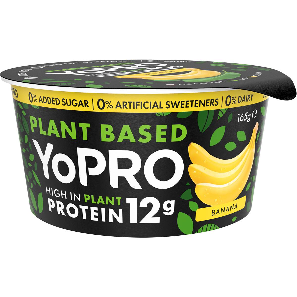 Danone Yopro Plant Based Banana 165g Woolworths