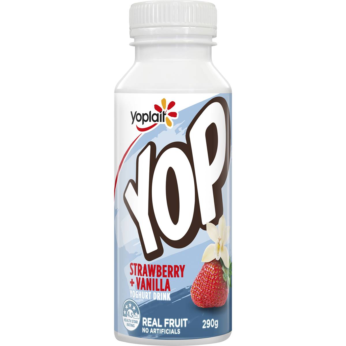 Yoplait Yop Strawberry & Vanilla Yoghurt Drink 290g Woolworths