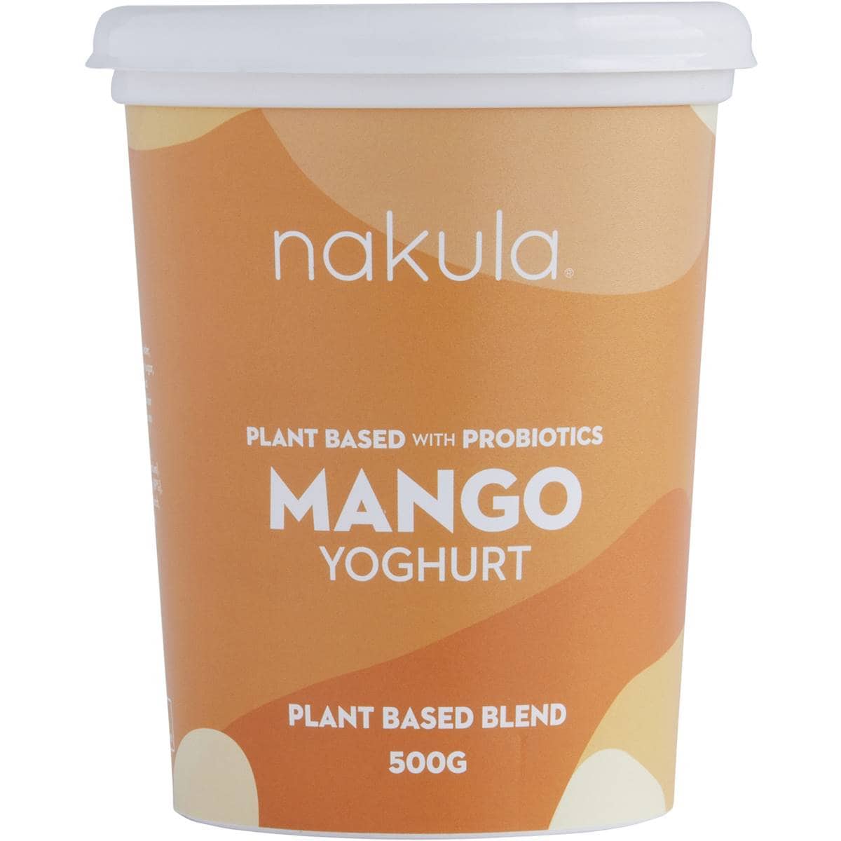 Nakula Plant Based With Probiotics Mango Yoghurt 500g Woolworths