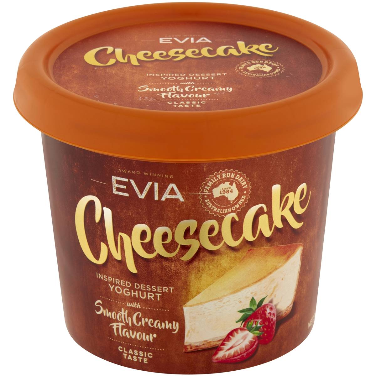 Evia Cheesecake Inspired Dessert Yoghurt 350g Woolworths