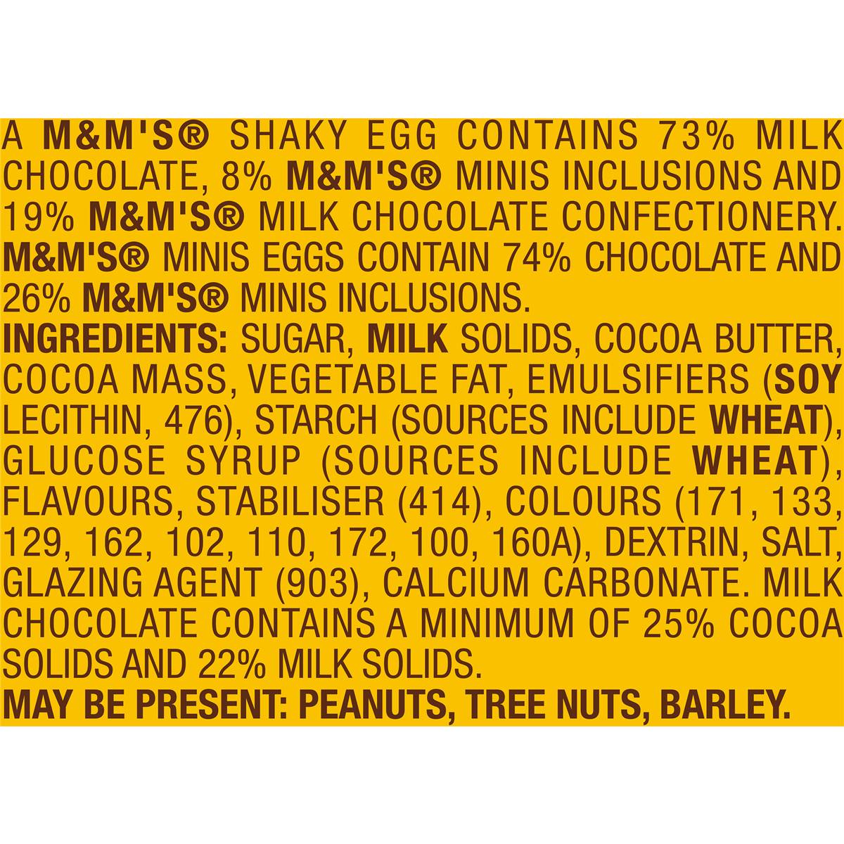 M&m's Gift Box Easter Egg 170g Woolworths