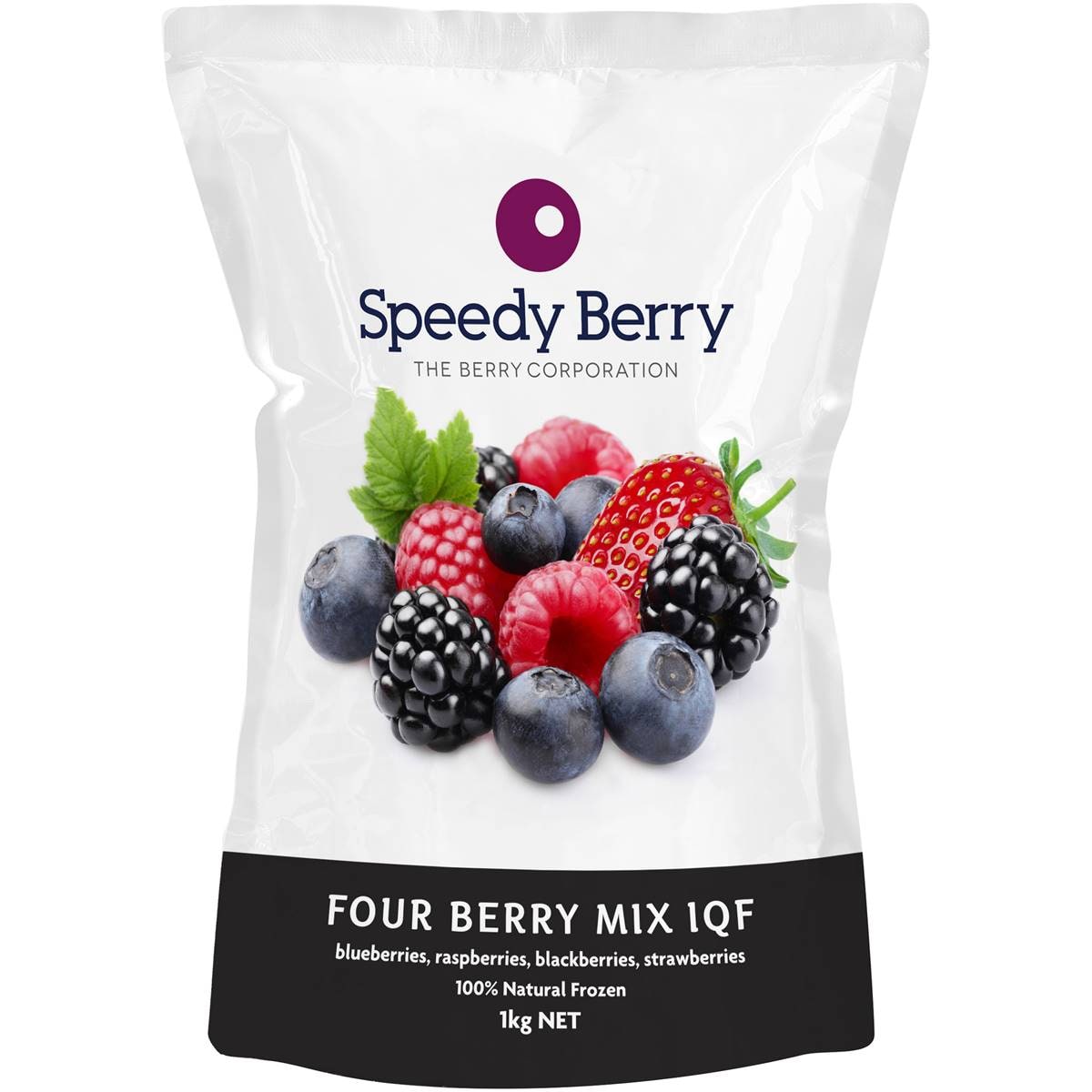 Speedy Berry Frozen Four Berry Mix 1kg Woolworths