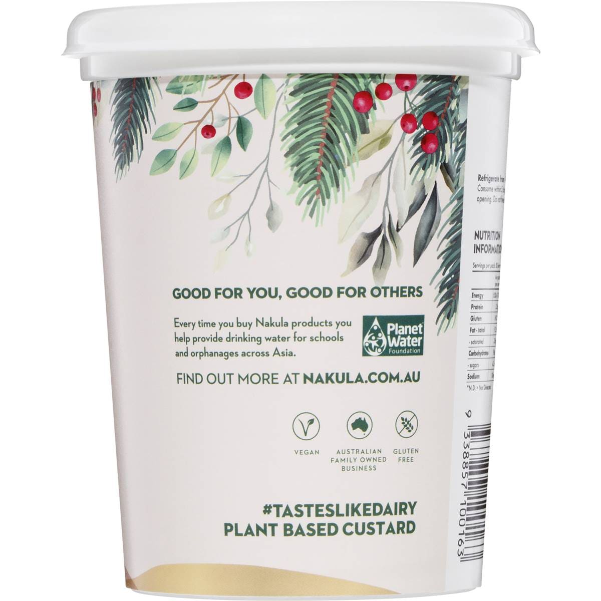 Nakula Plant Based Brandy Flavoured Custard 500g Woolworths