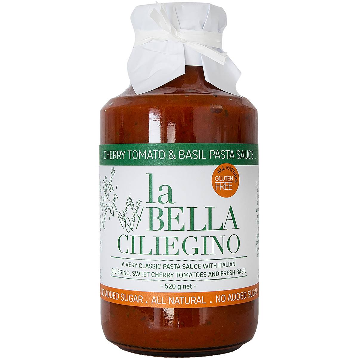 La Bella Ciliegino Cherry Tomato & Basil Pasta Sauce