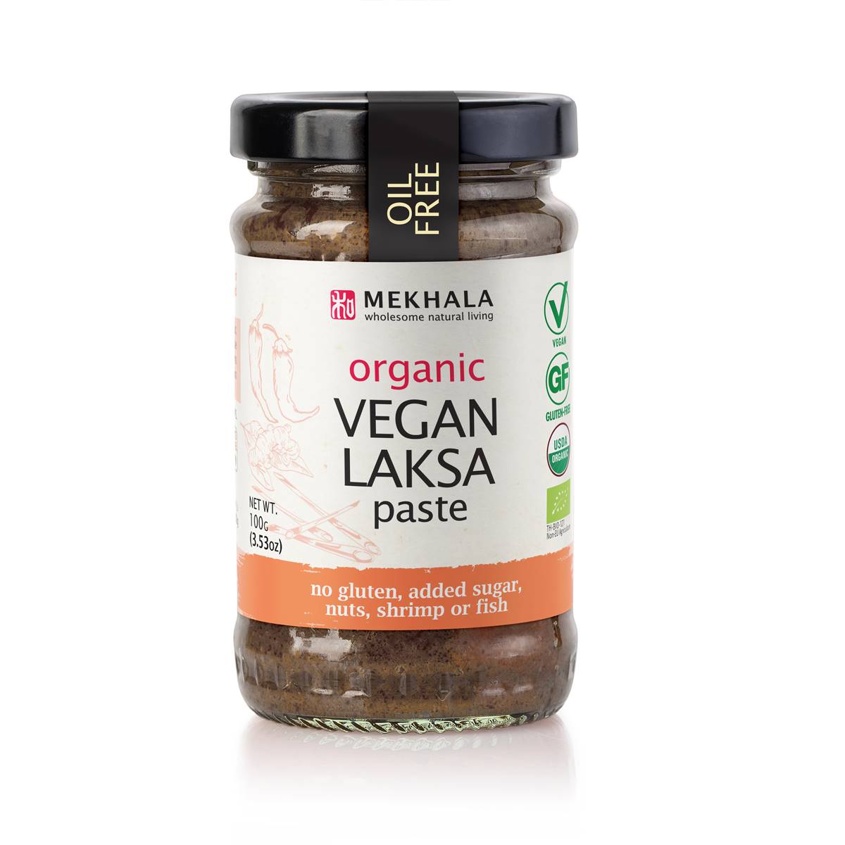 Mekhala Organic Vegan Laksa Paste