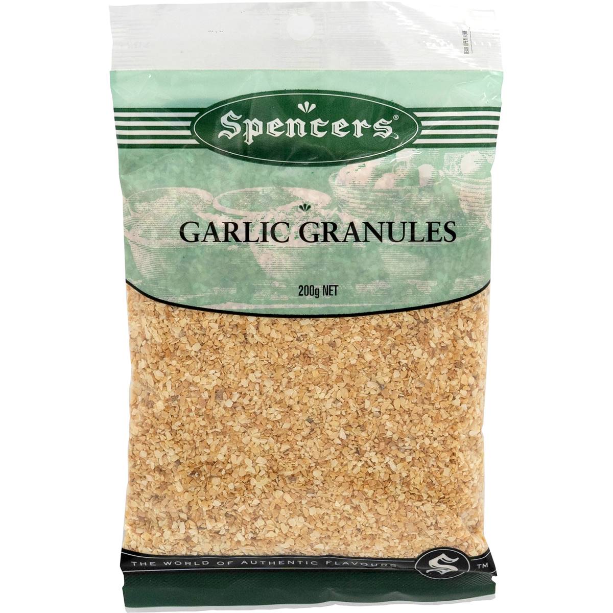Spencers Garlic Granules Granules Sachet 200g Woolworths