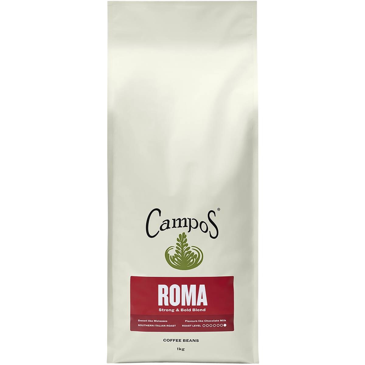 Campos Roma Coffee Beans 1kg Woolworths