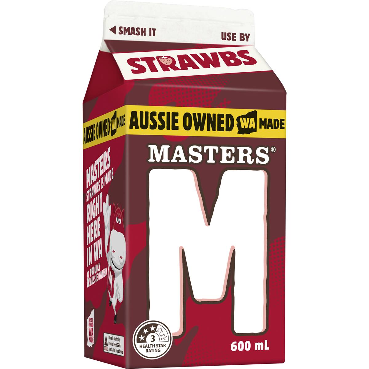 Masters Strawberry Flavoured Milk