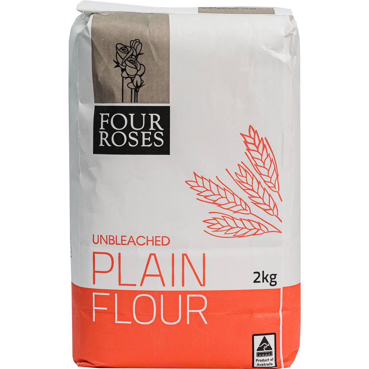 Four Roses Plain Flour 2kg Woolworths