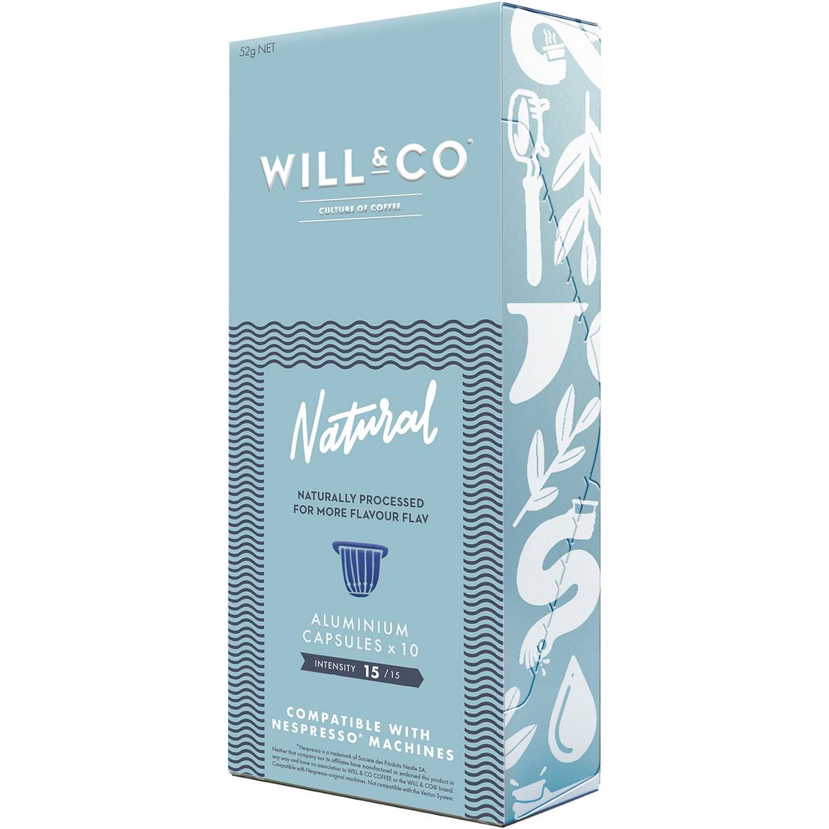 Will \u0026 Co Natural Nespresso Compatible 