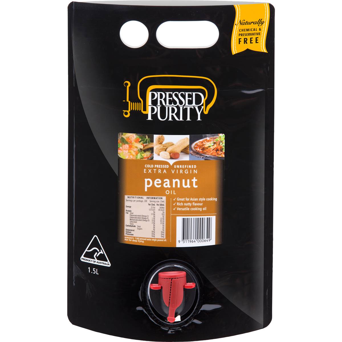 Pressed Purity Peanut Oil