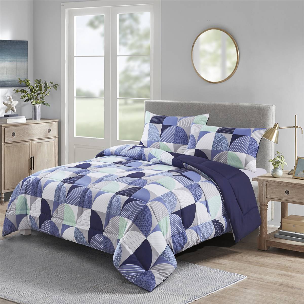 Inspire Comforter Set Queen Bed Assorted Each Woolworths