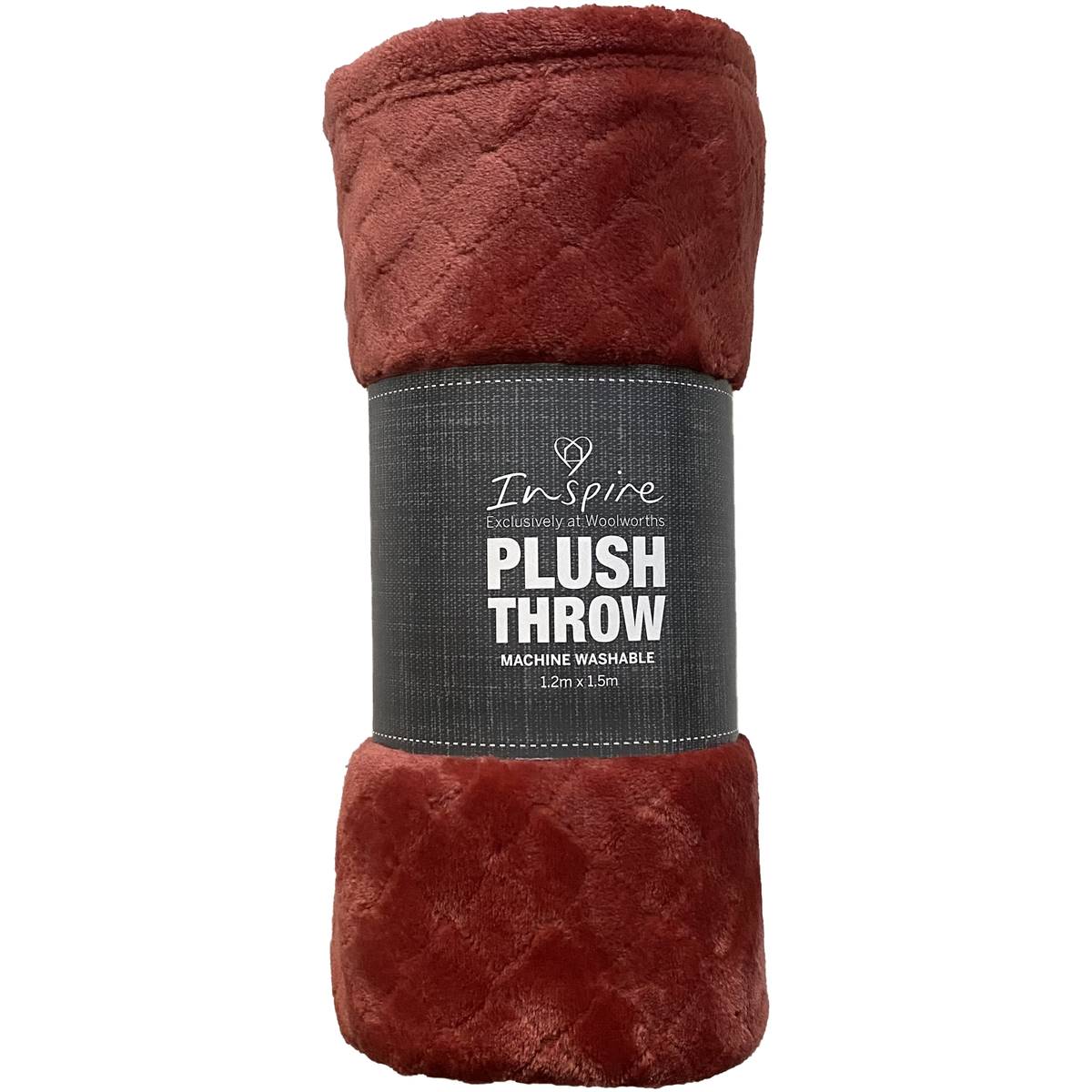 Inspire Plush Throw Assorted 