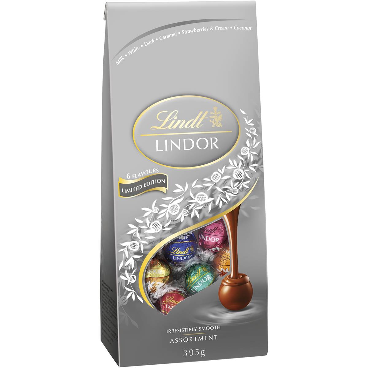 Lindt Lindor Le Assorted Bag 395g | Woolworths