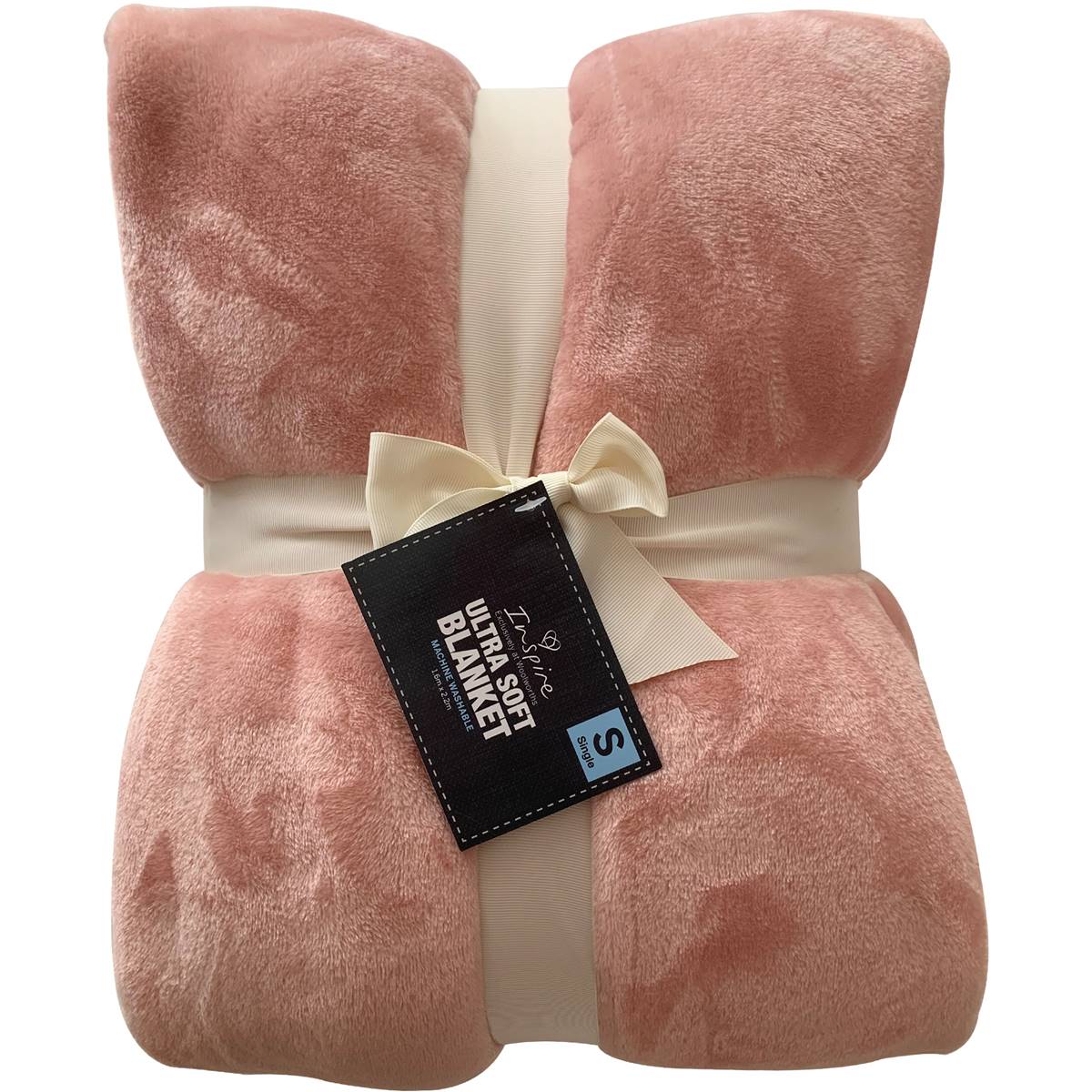 Inspire Ultra Soft Blanket Single Each Woolworths