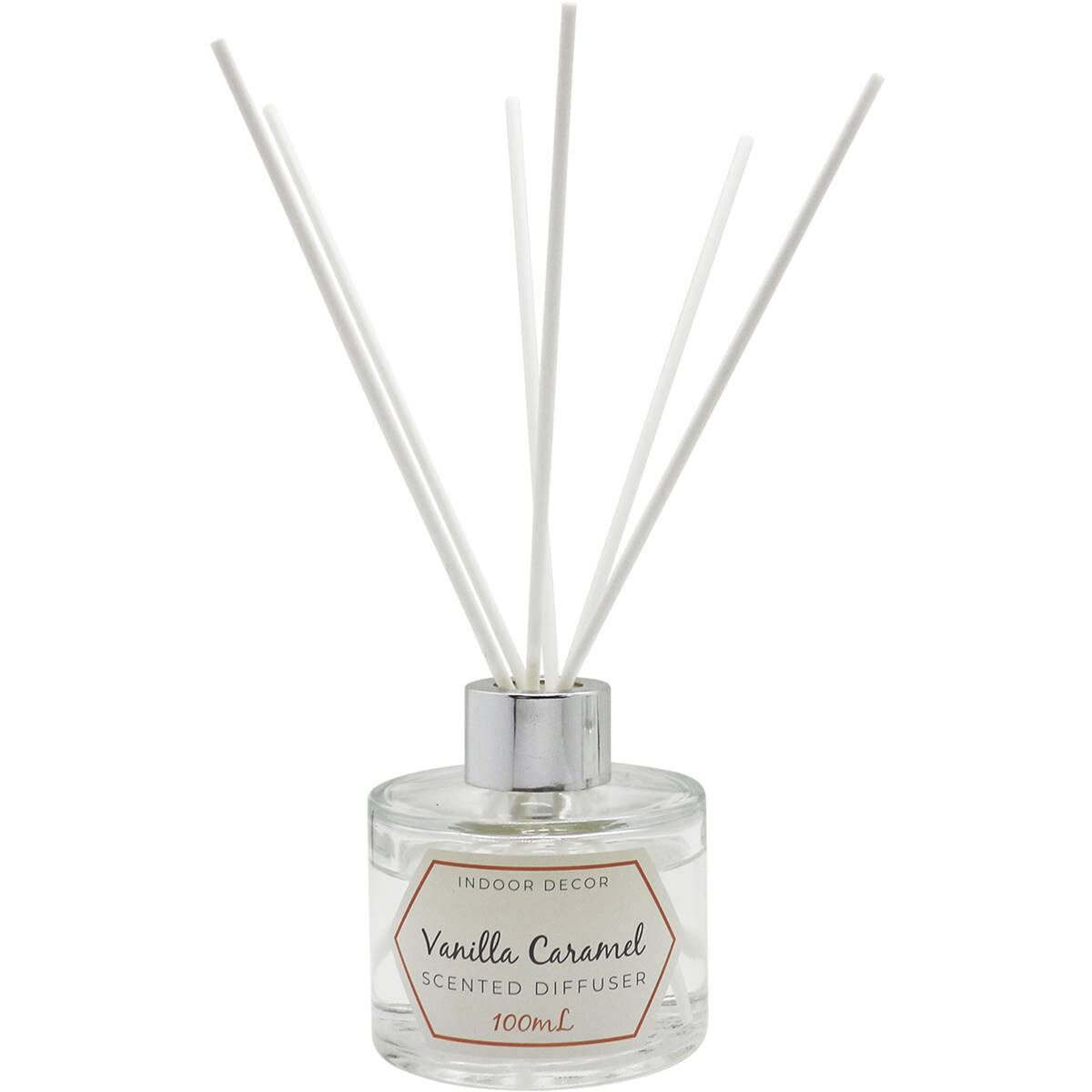 Inspire Scented Diffuser Wit Reed Vanilla Caramel 100ml Woolworths
