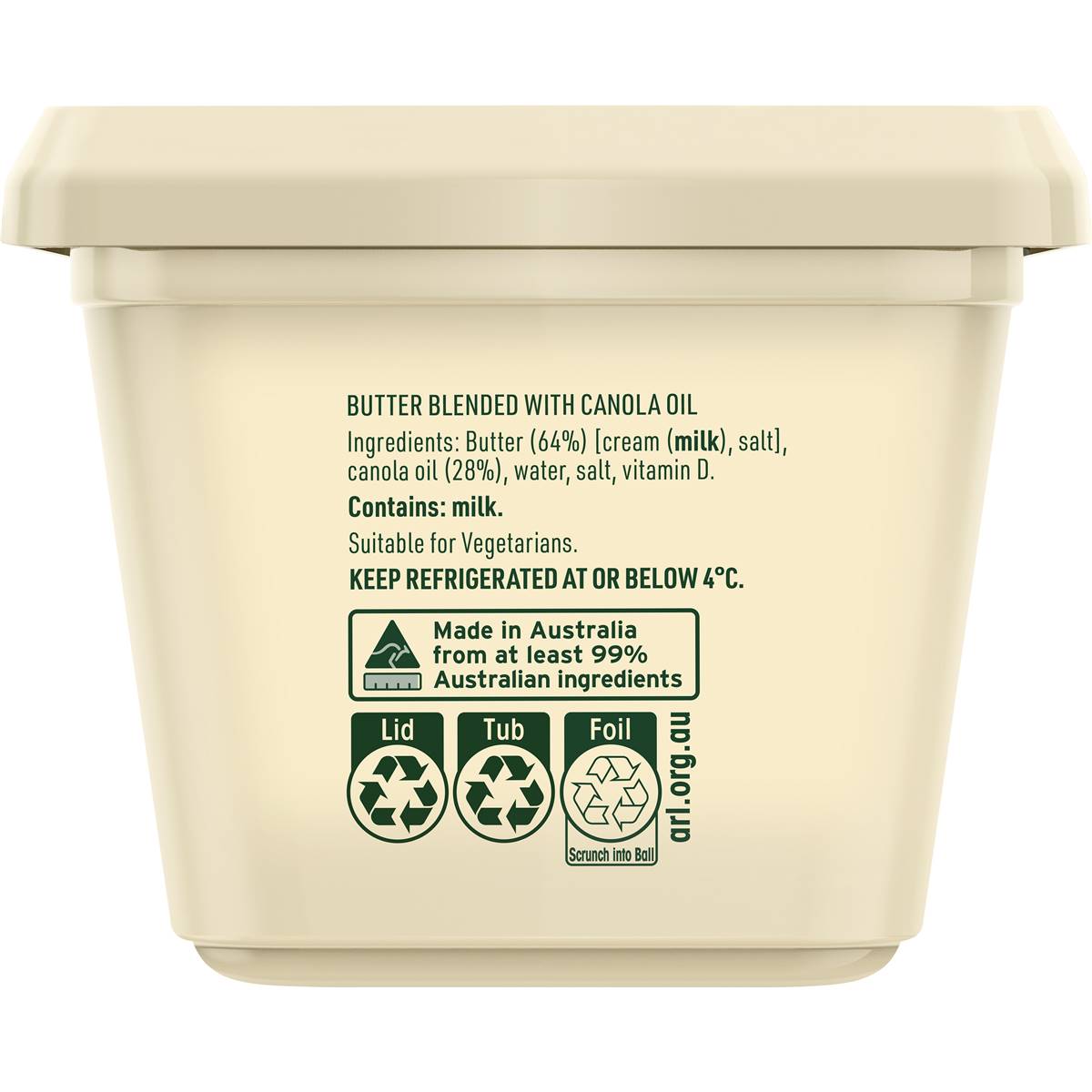 Duck River Soft Blend Butter 500g Woolworths