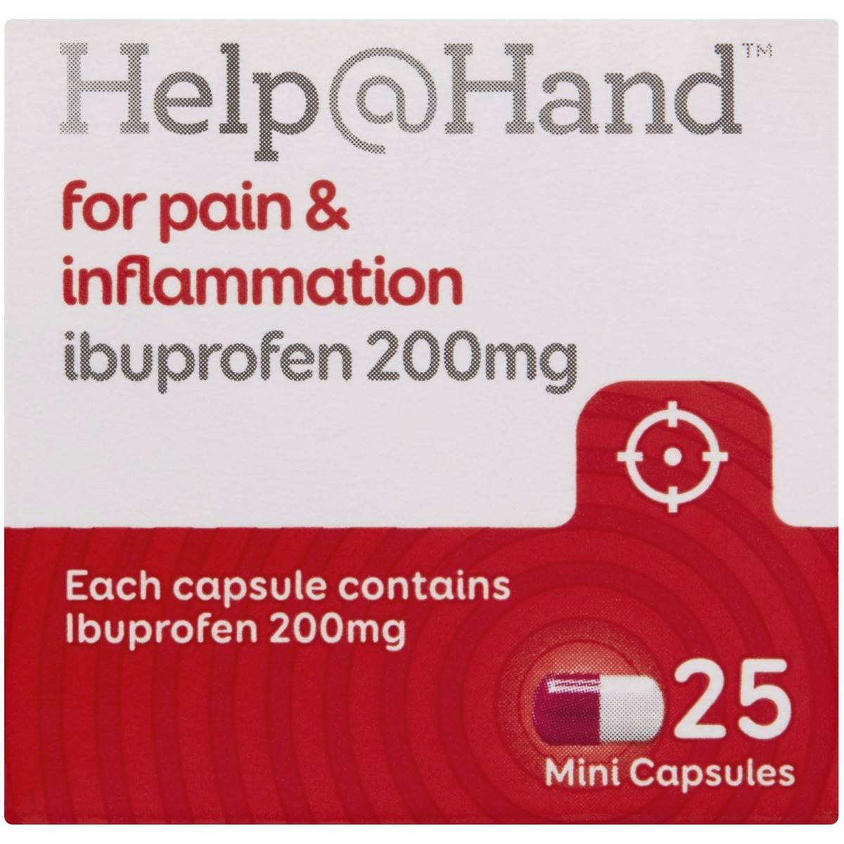Helphand Ibuprofen Mini Capsules 25 Pack Woolworths
