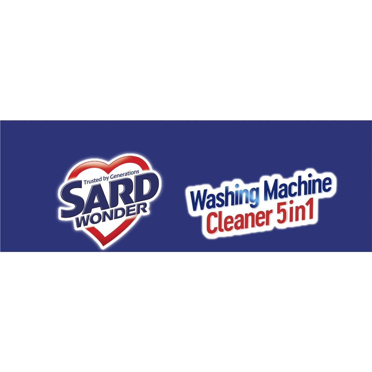Sard Washing Machine Cleaner Antibacterial Disinfectant 2 Pack Woolworths