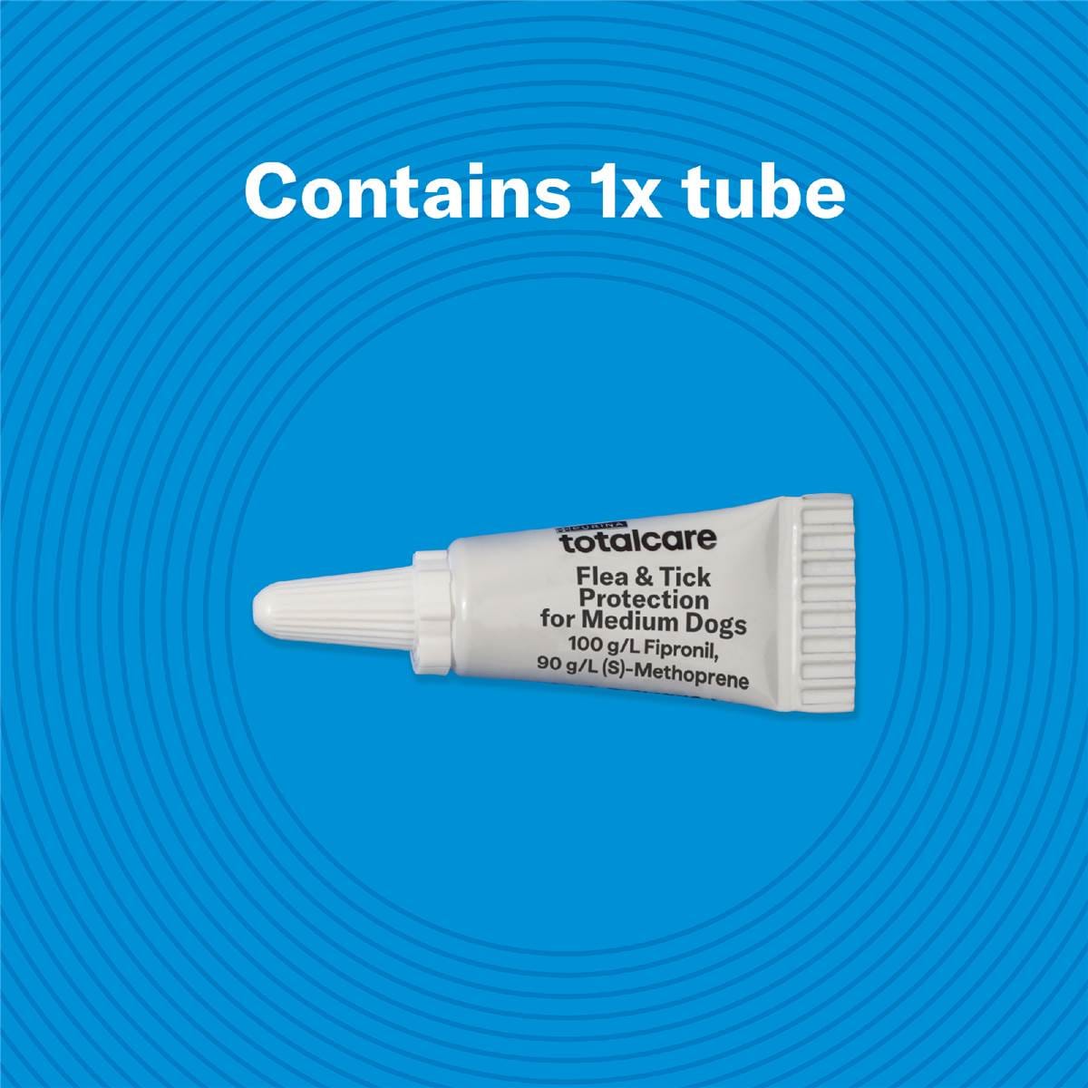 Total Care Flea & Tick Control Plus For Medium Dogs Each Woolworths