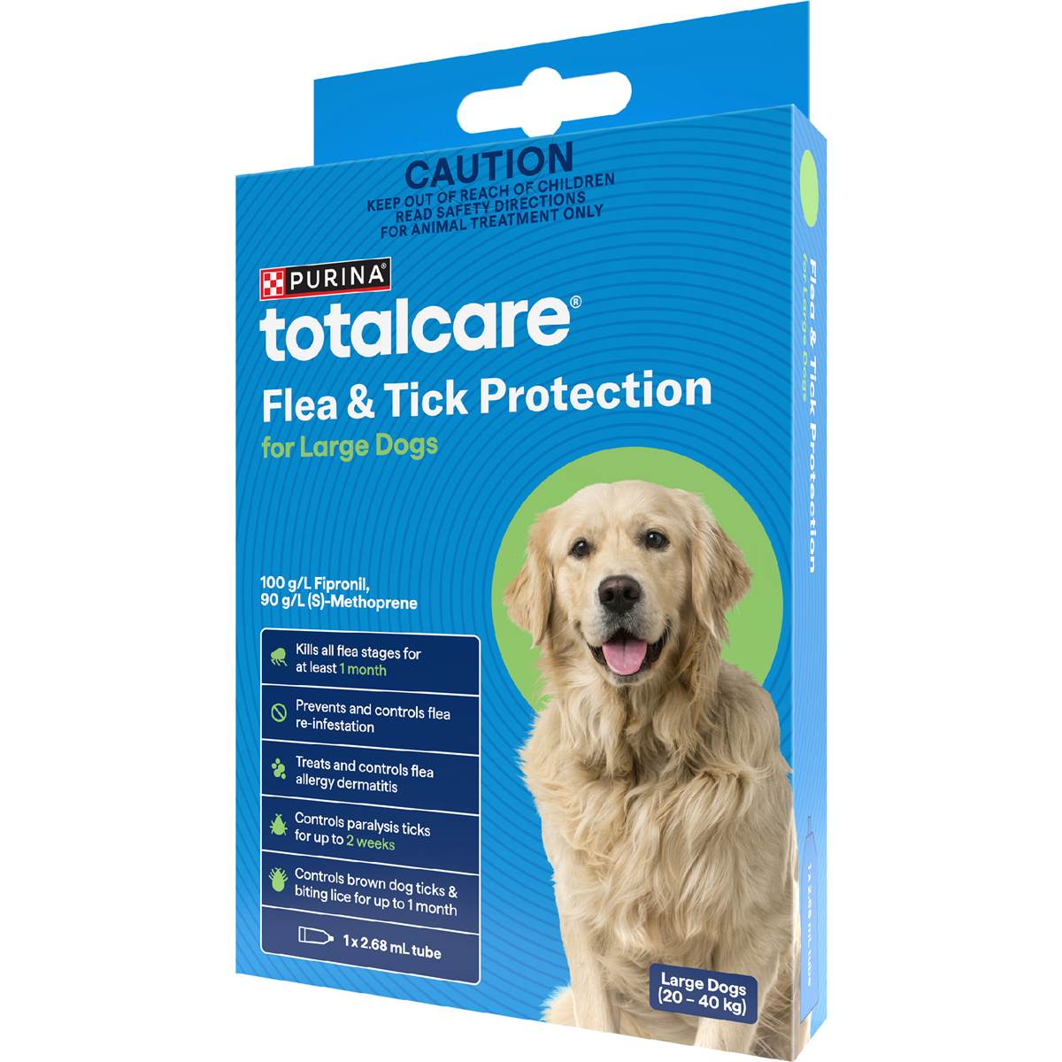 Total Care Flea & Tick Control Plus For Large Dogs Each Woolworths