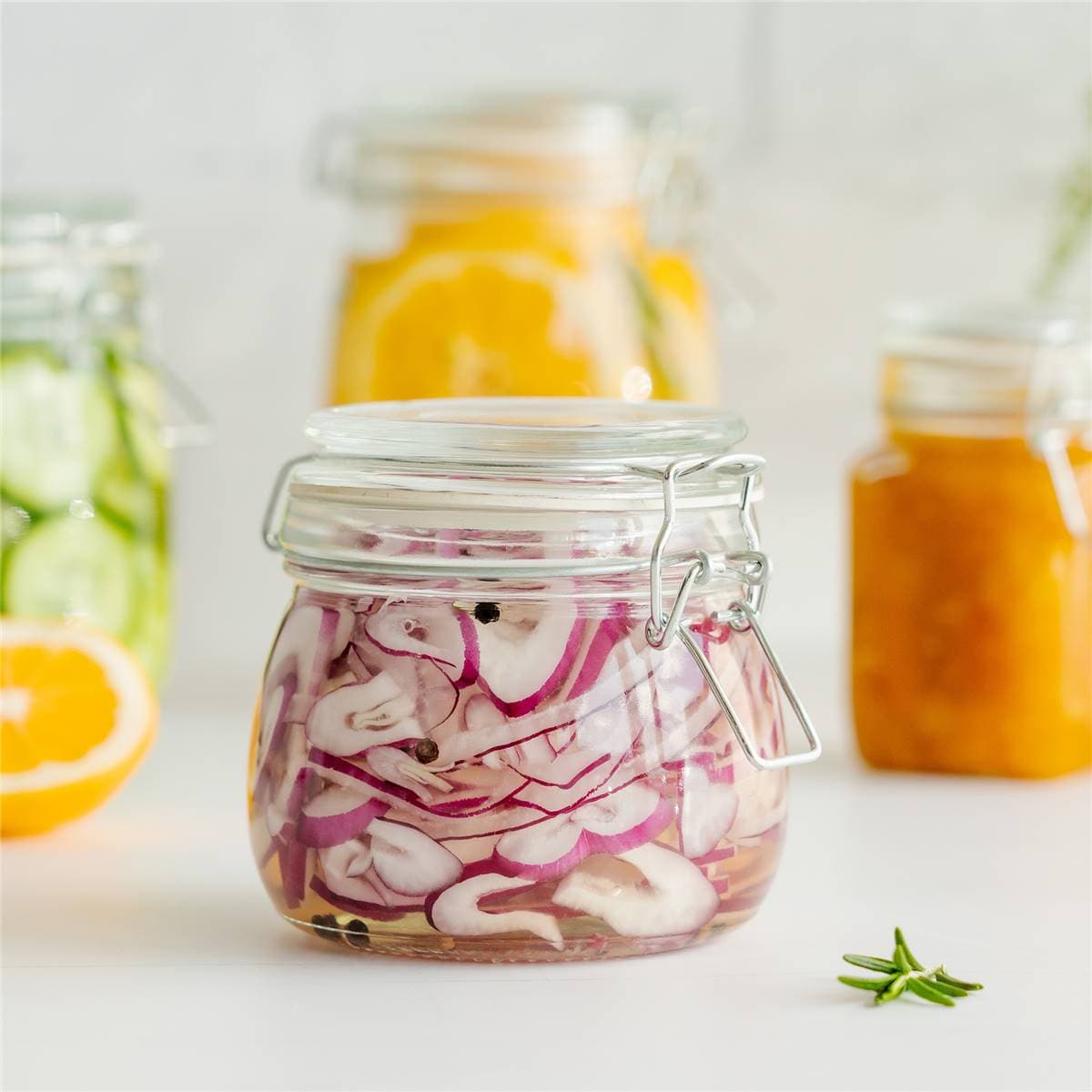 Kate's Kitchen Clip Top Preserving Jar 500ml Woolworths