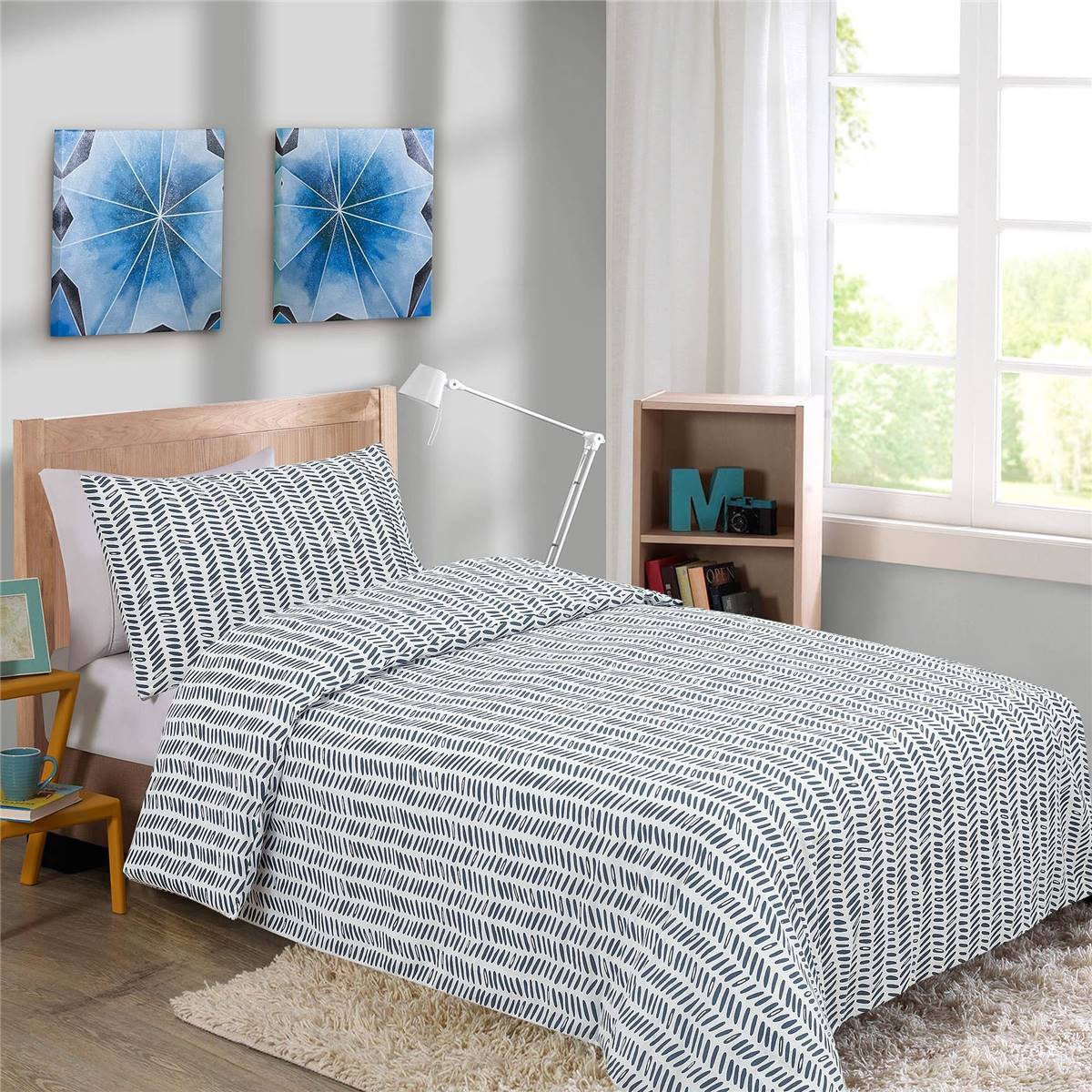 Inspire Flannelette Quilt Cover Set Cotton Single Each Woolworths