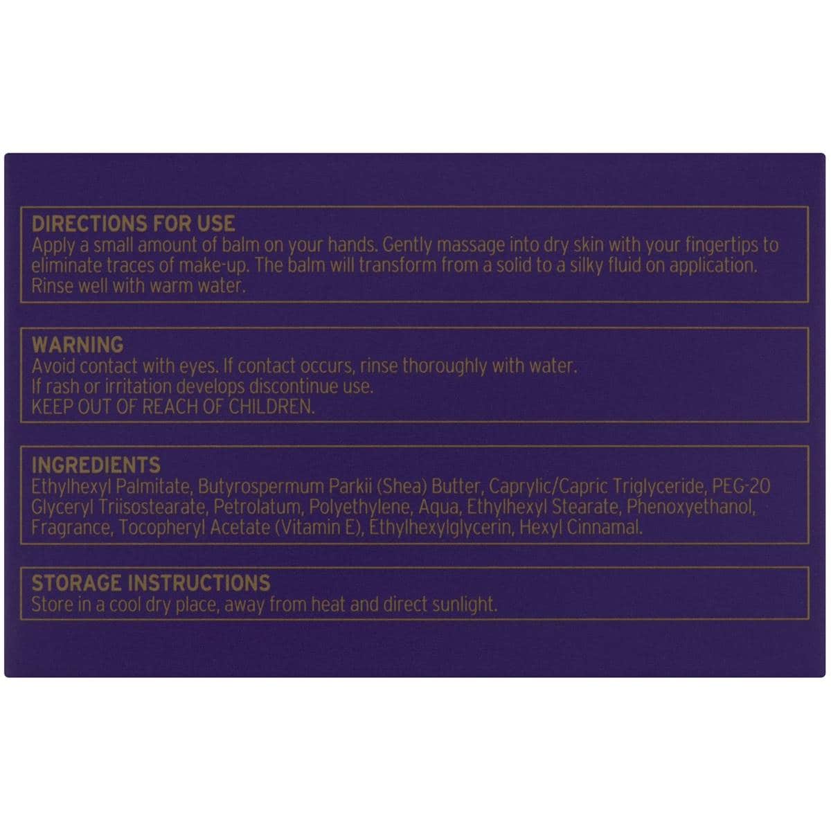 Voeu Shea Butter Cleansing Balm 95ml Woolworths