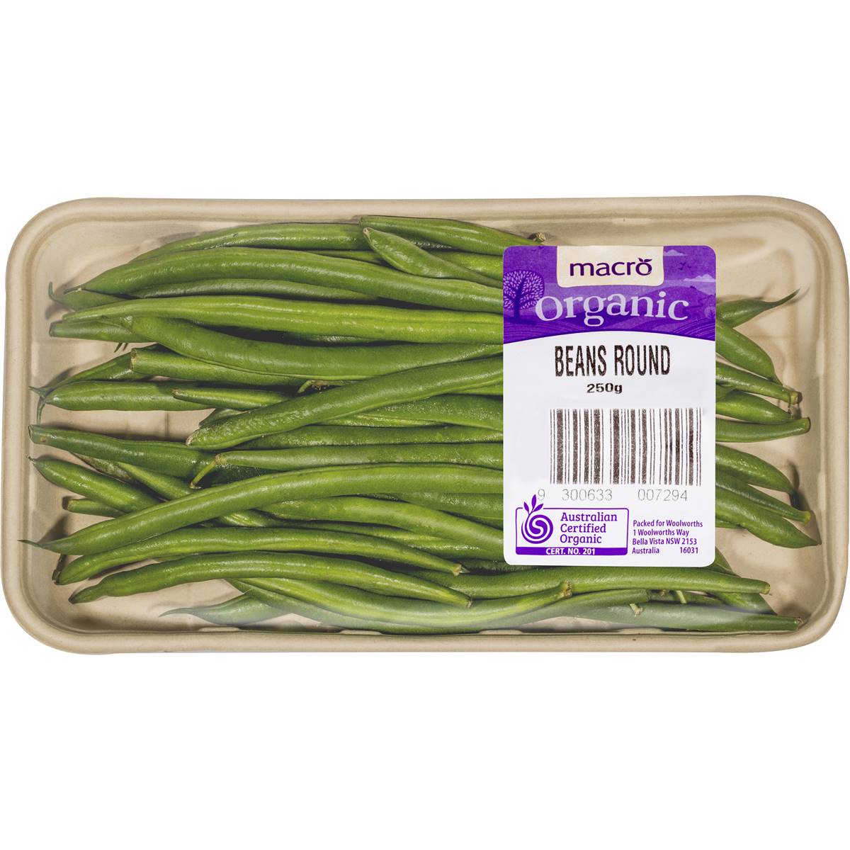 Macro Beans Organic Round