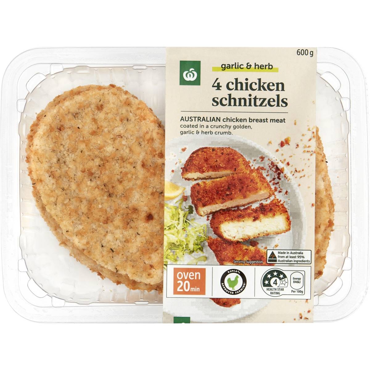 Woolworths Food Plant Powered Protein Schnitzel Reviews