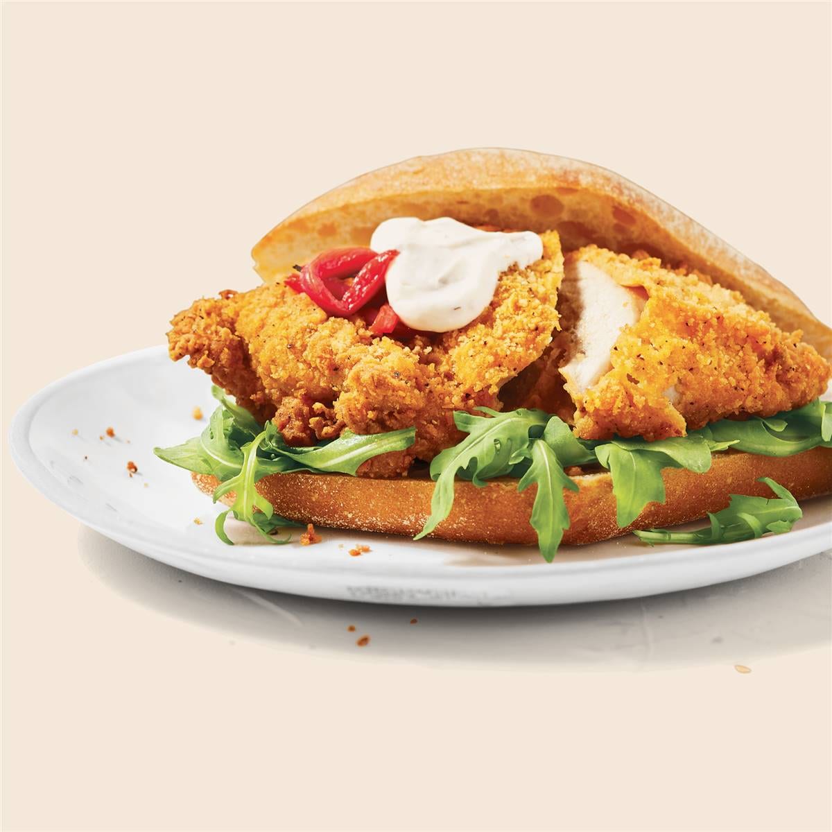 Woolworths Southern Style Buttermilk Chicken Thigh Fillet Burgers 350g