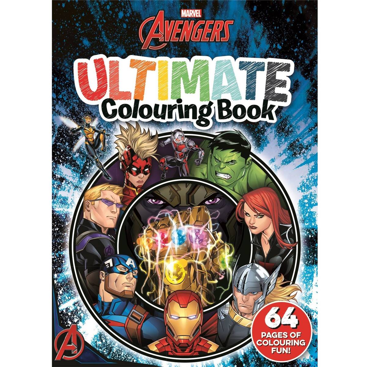 Marvel Avengers Ultimate Colouring Book 64 Page Each Woolworths