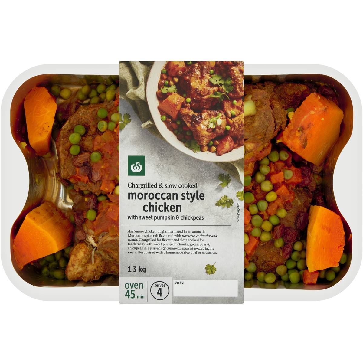 Woolworths Moroccan Style Chicken Sweet Pumpkin Chickpeas Chilled Meal Woolworths Moroccan Style Chicken Sweet Pumpkin Chickpeas Chilled Meal