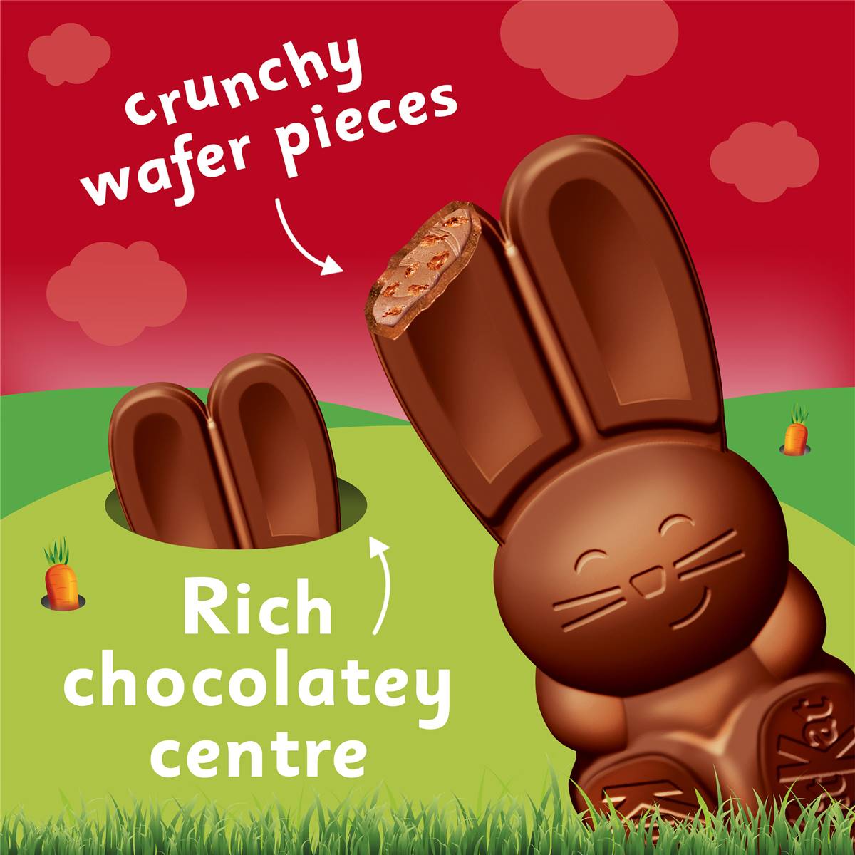 Kitkat Milk Chocolate Bunnies 66g Woolworths