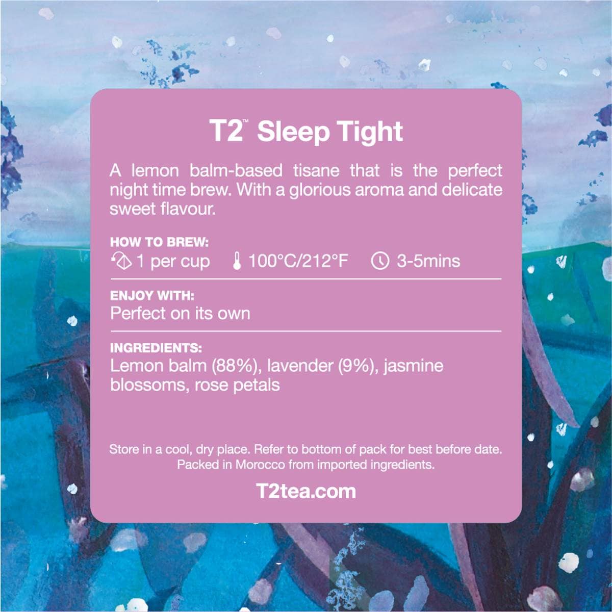T2 Sleep Tight Tea Bags 10 Pack Woolworths