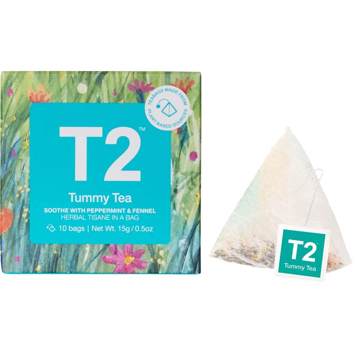 T2 Tea Tummy Tea Bags 10 Pack Woolworths